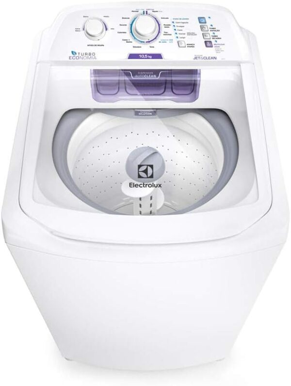 Lavadora Turbo Roupas, Electrolux LAC11 10,5 kg, Dispenser Autolimpante, 127V - Imagem 8