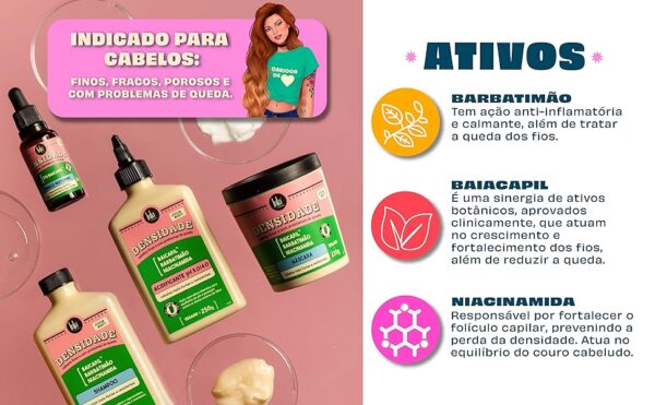 Lola Cosmetics Densidade Máscara 230 G - Imagem 9