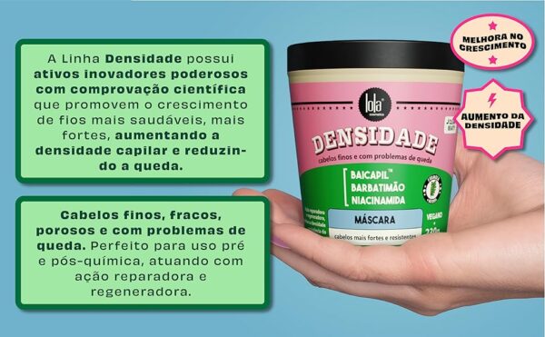 Lola Cosmetics Densidade Máscara 230 G - Imagem 7