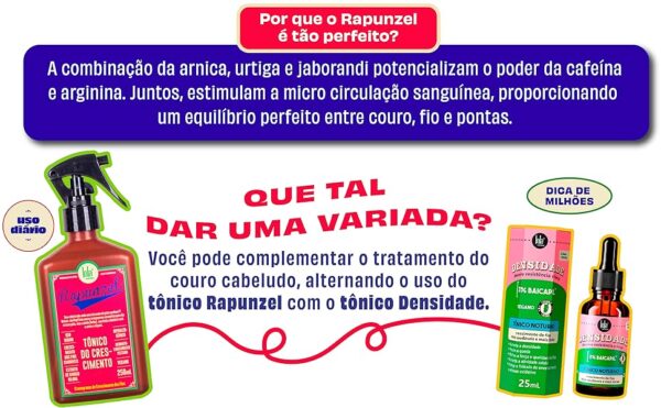 Tônico de crescimento Rapunzel, Lola Cosmetics - Image 9