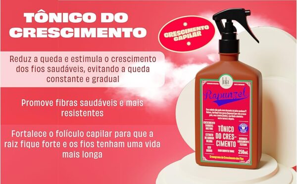 Tônico de crescimento Rapunzel, Lola Cosmetics - Image 2